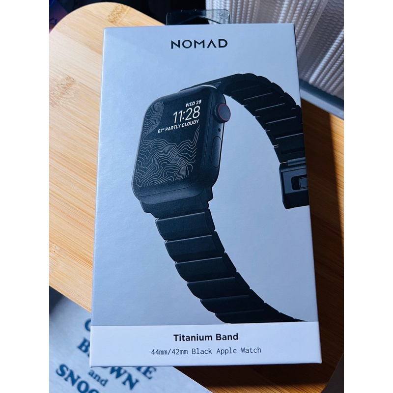 NOMAD 全球限量 Apple Watch 鈦金屬錶帶2021款-44/42mm