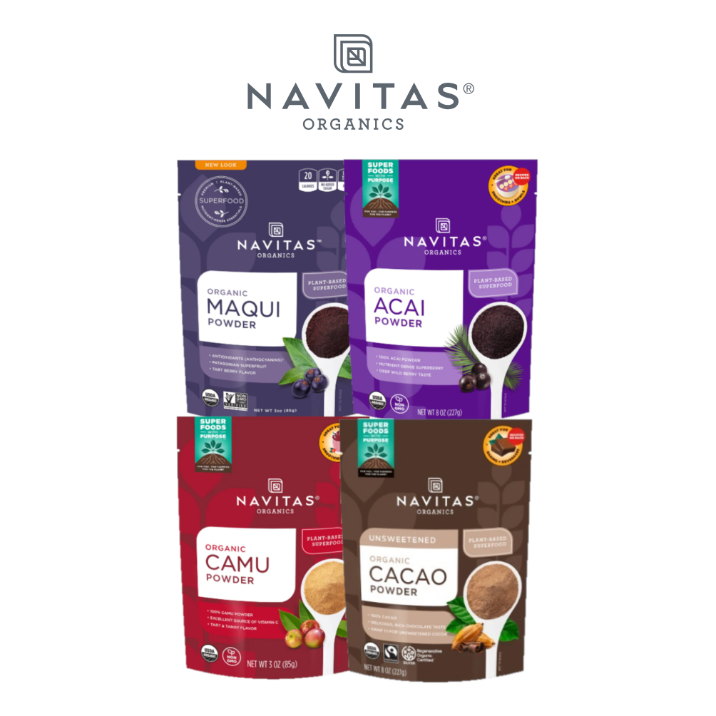 👣Navitas👣 👣現貨👣美國原裝 卡姆果粉 可可粉 巴西莓粉  馬基莓粉