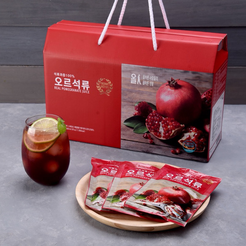 韓國🇰🇷原裝進口ORIN紅石榴汁（單包）現貨