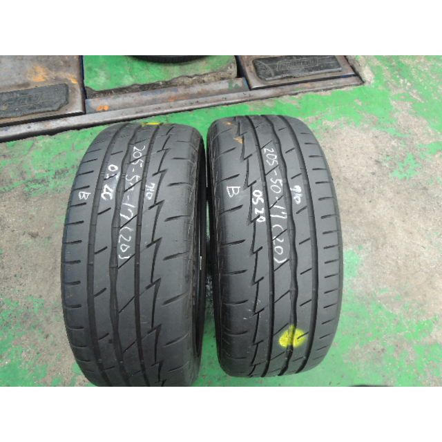 日興隆中古胎  Bridgestone普利司通 RE003 205/50/17 落地胎 2條