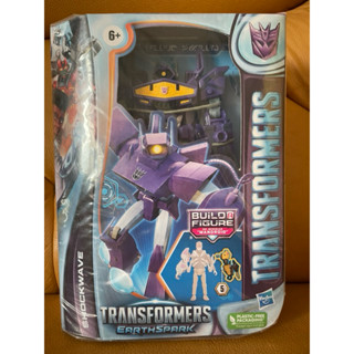 ［店小二］現貨 正版 絕版 孩之寶 hasbro shockwave 變形金剛卡通豪華戰將組 變形金剛 機器人
