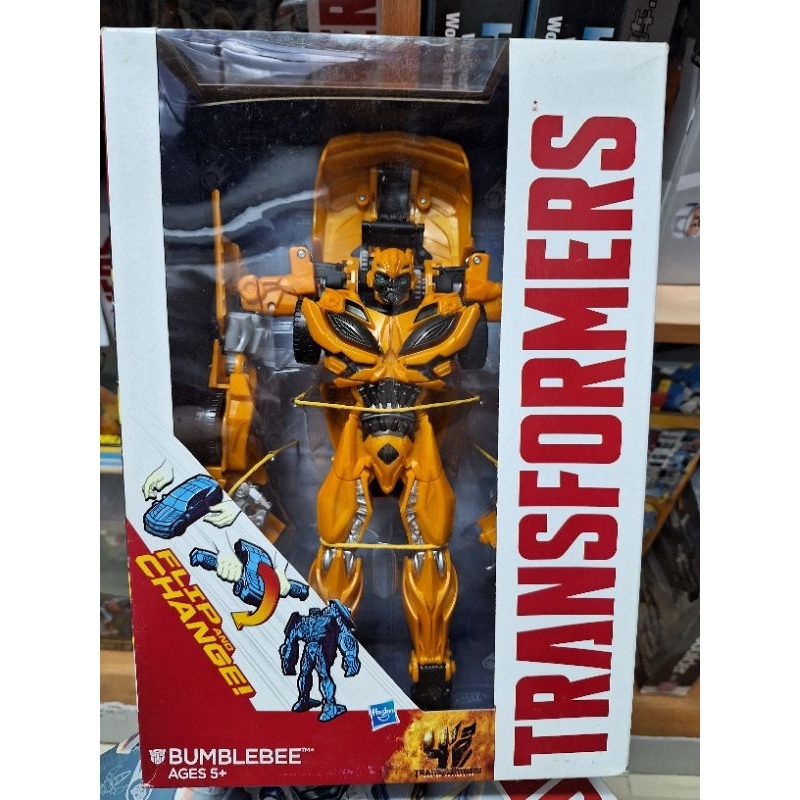 MJCC☆變形金剛 Transformers 大黃蜂 Bumblebee 快速翻轉變形  孩之寶正版