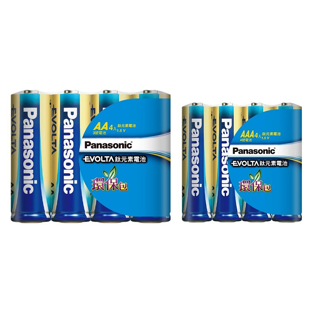 Panasonic EVOLTA 鈦元素電池(環保包) LR6EGT/LR03EGT-4S 0119【久大文具】0917
