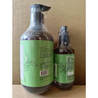#夏天必備 茶樹植萃頭皮調理洗髮精500ml 清爽 控油 茶樹洗髮精 控油洗髮精 茶樹植萃頭皮調理液150ml