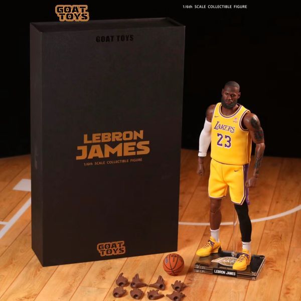 預購 Goat Toys 週年限定版 1/6比例 NBA 雷霸龍 詹姆斯 LBJ 湖人隊套裝 LeBron James