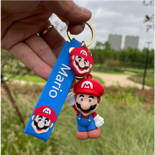 超級瑪莉歐 SUPER MARIO 公仔 鑰匙圈 包包吊飾 鑰匙掛件