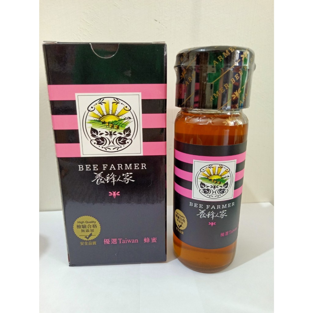 養蜂人家 優選Taiwan 蜂蜜 月桃蜂蜜 425克/瓶