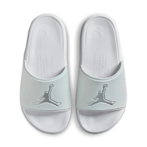 NIKE JORDAN JUMPMAN SLIDE 灰白色運動拖鞋 AJ喬丹拖鞋 FQ1598-002