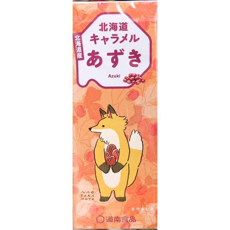 【亞菈小舖】日本零食 道南 北海道紅豆味牛奶糖 72g【優】