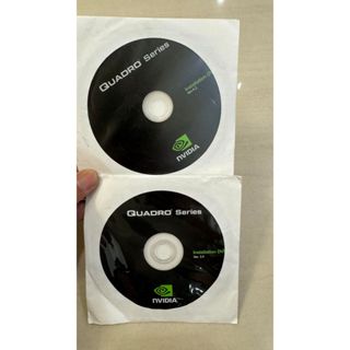 NVIDIA 顯示卡驅動 quadro系列 顯示卡驅動光碟 兩片 100
