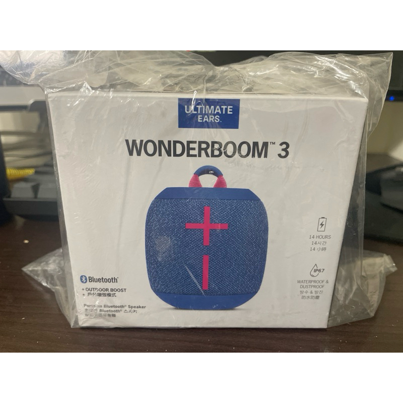 【UE】WONDERBOOM 3 防水無線藍牙喇叭-藍 (下單前請先私 希望面交）