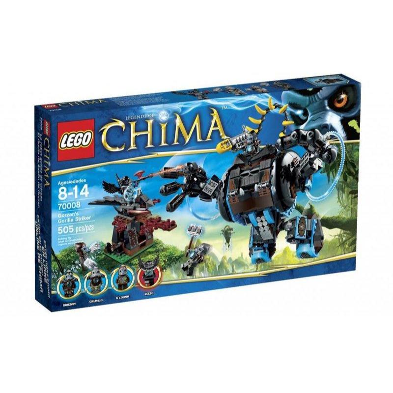 [玩樂高手附發票] 樂高 LEGO 70008 猿金鋼的攻擊大猩猩 盒損視為無盒