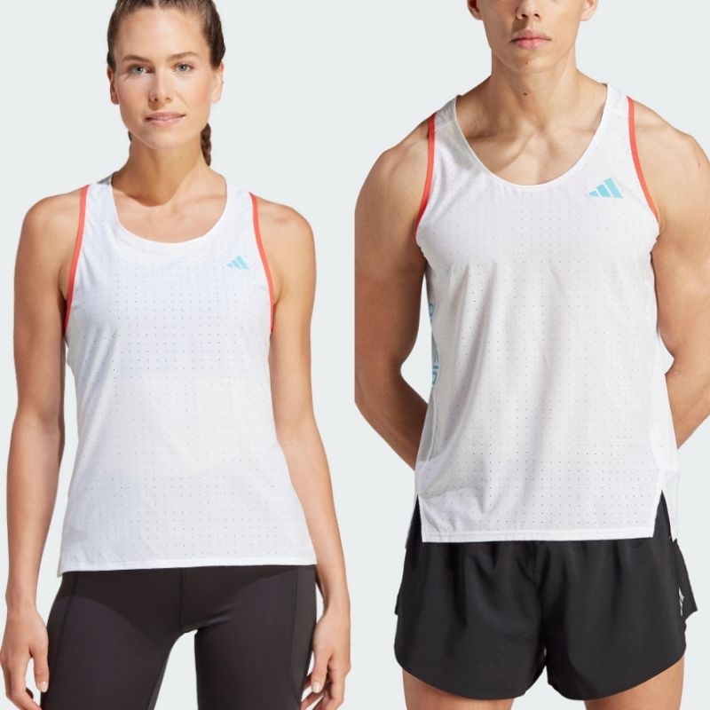 ADIDAS愛迪達 Adizero 路跑背心 飄飄衣 男女版運動背心 跑步慢跑 IK3545 Ik3996女版