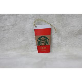 星巴克 STARBUCKS 美國 2015 6112 可愛咖啡杯含杯套 造型卡 異型卡 無背卡 隨行卡 儲值卡 星巴克卡