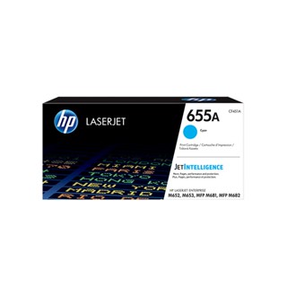 HP 惠普 655A LaserJet 青色原廠碳粉匣(CF451A)