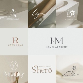 專注原創設計 logo設計 美業logo設計 醫美logo 公司logo 瑜伽店鋪logo 簡約 線條風 ins風