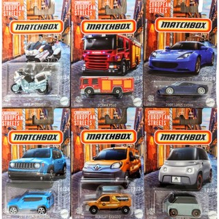 MATCHBOX 火柴盒小汽車 歐洲街道 HVV05-986B 共6款