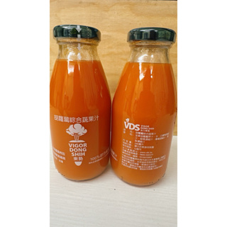 （限宅配免運請私訊） VDS 100%胡蘿蔔綜合蔬果汁290ml x 24瓶/箱