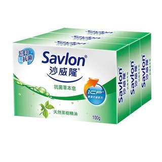 [小綿羊]沙威隆抗菌草本皂100g(茶樹精油) 3入