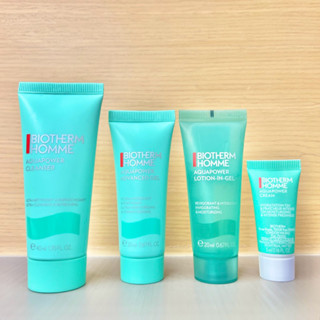 Biotherm 碧兒泉 男仕活泉抗油光保濕乳液/活泉多水潔面露/活泉酷涼保濕水/活泉多水72H超保濕凝露 小樣 專櫃品