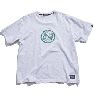 UNDER PEACE 24SS OUTDOOR INFINITY / TEE 手繪圖像 短T (麻灰色) 化學原宿