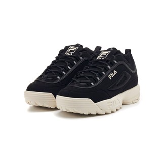 【FILA】女性 DISRUPTOR II 3D EMBR 運動鞋-黑 5-C610X-978