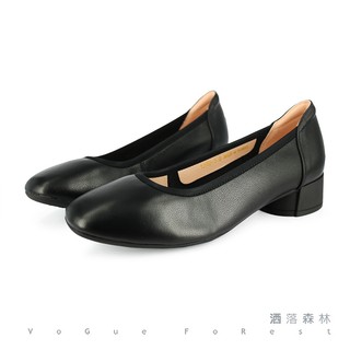 【VoGue FoRest】櫃姐最愛 ♥ MIT熱銷款包鞋-250K1280 - 黑色