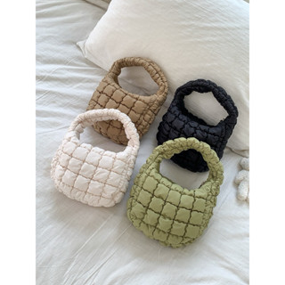 ɪᴄɪғ｜現｜korea bag｜韓國🇰🇷品質優～雲朵包 cos菱格 泡泡棉服包 尼龍布 手提包