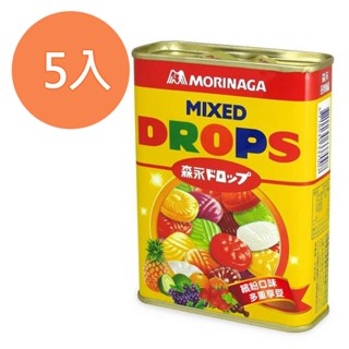 森永 多樂福水果糖 180g (5罐)/組【康鄰超市】
