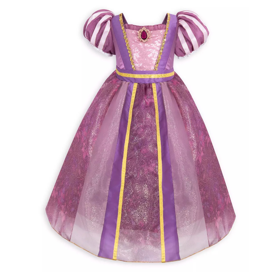 預購👍空運👍 美國迪士尼 公主長髮公主 Rapunzel Tangled  女童 小洋裝 洋裝  萬聖節 裝扮服