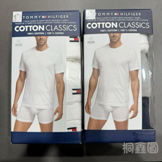 Tommy Hilfiger 男短袖T恤 3入組