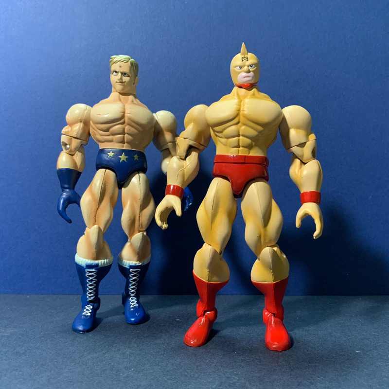 早期 浪漫堂 筋肉人 浪曼堂 泰利 特利 可動人偶 摔角手