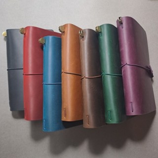 uriah手工皮革 旅行筆記本 手帳本 牛皮 真皮 日記本 復古 記事本 tn 多色 禮物 客製姓名