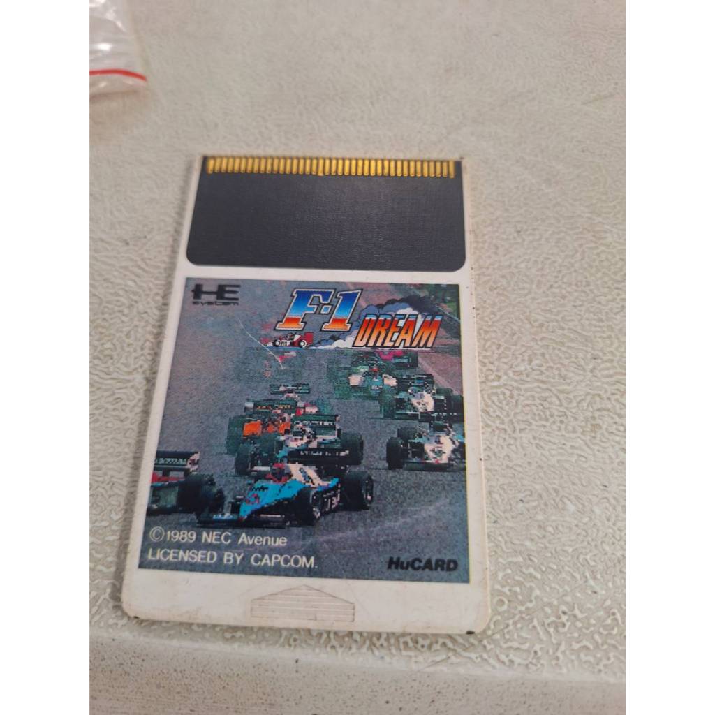 早期PCE遊戲F1賽車之夢