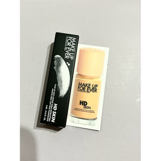 MAKE UP FOR EVER HD SKIN 粉無瘦持久粉底液 1R02 迷你瓶 5ml 全新