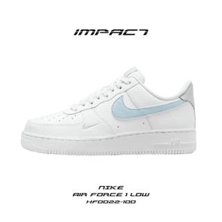 Nike Air Force 1 Low 冰藍雙勾 迷你勾 藍白 HF0022-100