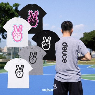 Deuce Brand Peace Tee 黑色 白色 灰色 邁阿密風雲 大塗鴉LOGO 運動 訓練 短T【DE003】