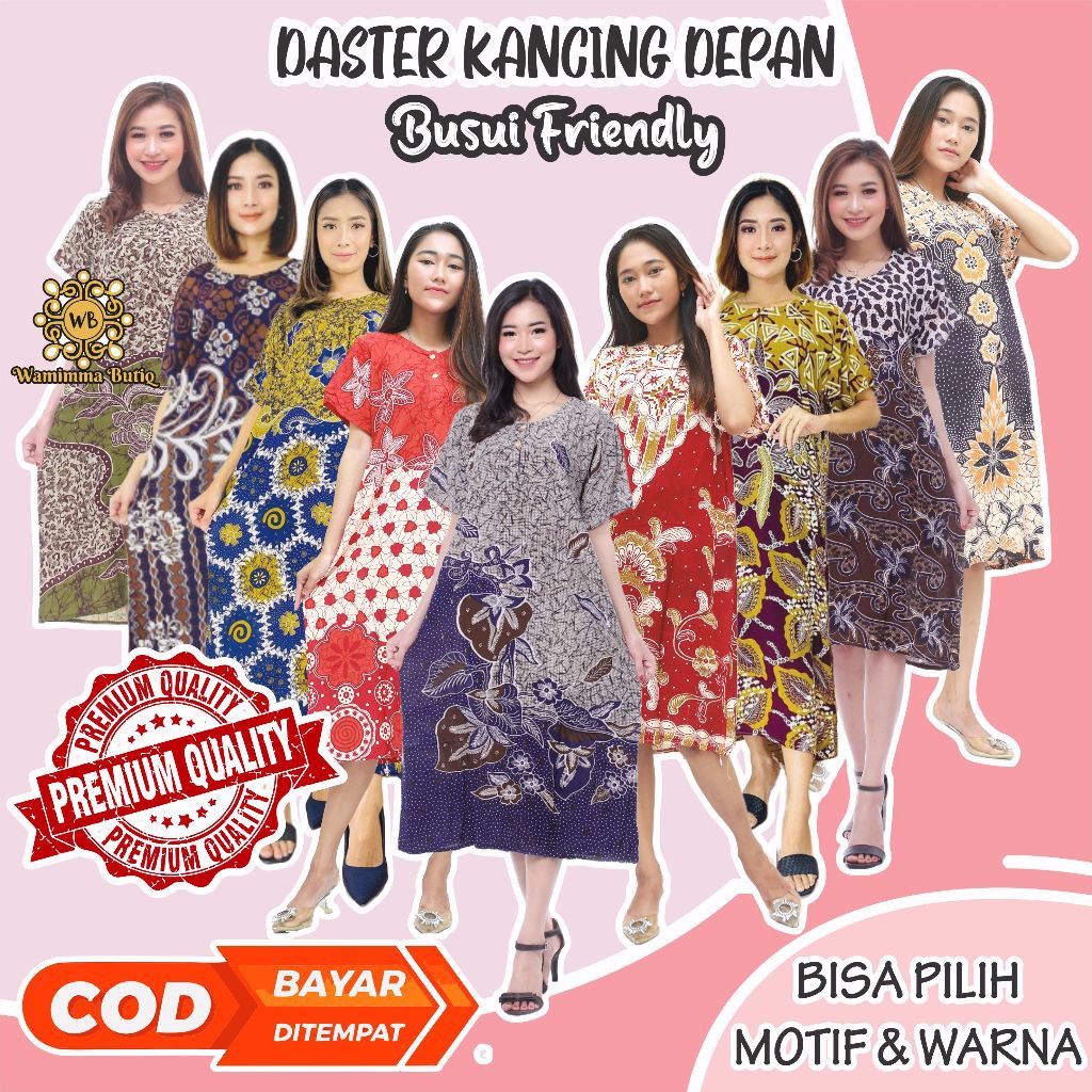 Daster Batik Murah Baju Tidur Murah Adem Nyaman Daster