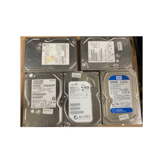 3.5吋sata 500G 二手硬碟 WD藍標 TOSHIBA 希捷 HITACHI
