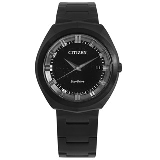 CITIZEN / 無際星輝限量款 光動能 日期 防水100米 不鏽鋼手錶 鍍黑 / BN1015-52E / 42mm