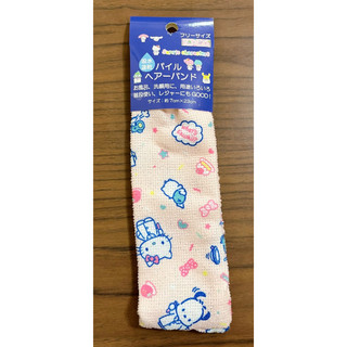 🇯🇵日本限定SANRIO三麗鷗hello kitty髮帶/洗臉束髮帶毛巾布