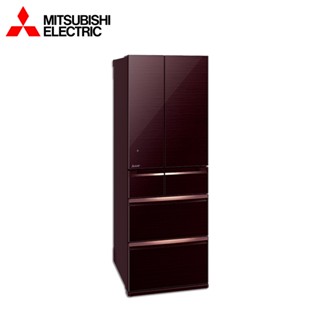 三菱電機冰箱 六門全鏡面美型旗艦款 玻璃鏡面 525L 極大容量 MR-WX53C BR 水晶棕 【雅光電器商城】