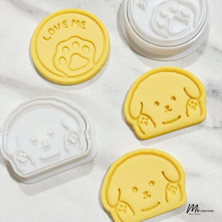『Mi烘培』love me狗狗腳掌 2件組 3D列印模 烘焙壓模 餅乾模具 手工餅乾 壓模餅乾 餅乾模 動物 小狗