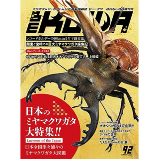 <現貨> 日本 Bekuwa 甲蟲 雜誌 No.92 深山鍬形蟲 大特輯 獨角仙 鍬形蟲 全新