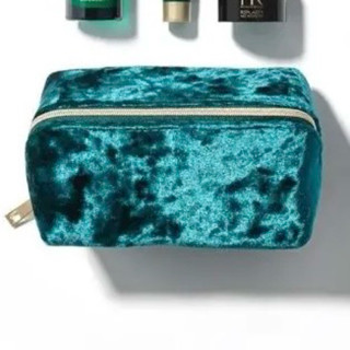 Helena Rubinstein 赫蓮娜 HR 綠寶瓶絨布迷你化妝包