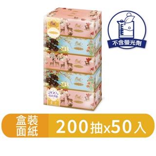【春風】故宮盒裝面紙200抽x5盒x10串/箱(花鹿祝福)