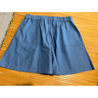 GIORDANO牛仔棉短褲 褲裙L