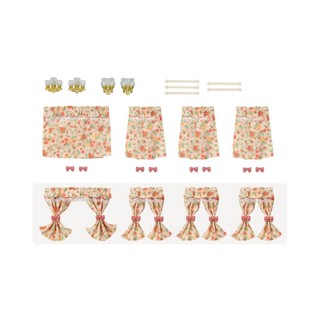 Sylvanian Families日本森林家族 家具配件 壁燈窗簾組 家家酒玩具(本商品不附電池)