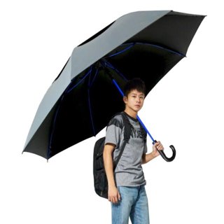 【雨傘 大雨傘 大傘】2支賣1100元(勾勾彎把)全球最大自動傘 挺力巨型無敵傘 加大傘面 雙龍牌 大傘面【同同大賣場】