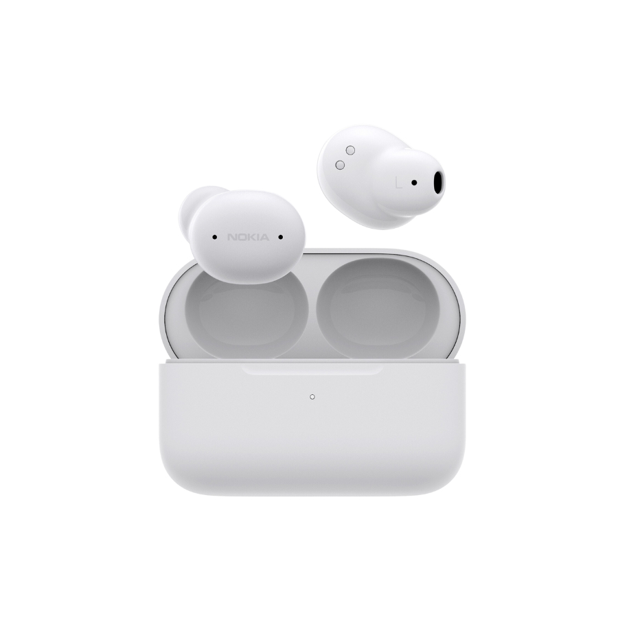 NOKIA E3201真無線藍牙耳機 非入耳式無耳塞壓迫感 搭載DNN神經網路降噪技術，通話清晰